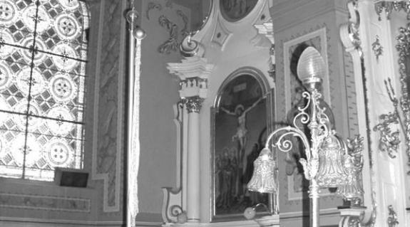 A Szent Kereszt oltár az ungvári katedrálisban