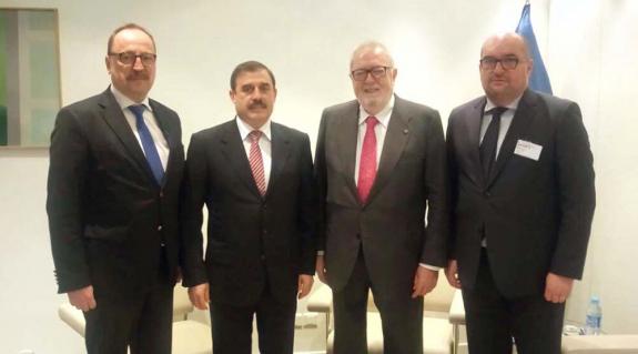 Németh Zsolt, Anton Kissze, Pedro Agramunt és Brenzovics László