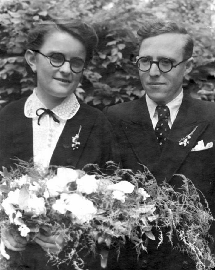 Esküvői kép 1956-ból