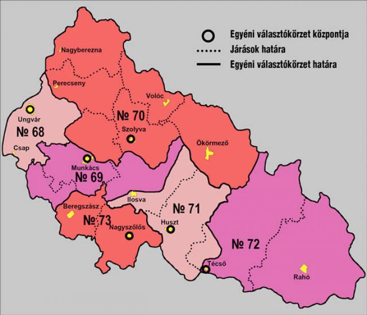 Этническая карта закарпатья