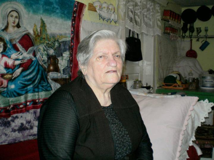 Tresza Mária, a KMKSZ-alapszervezet elnöke
