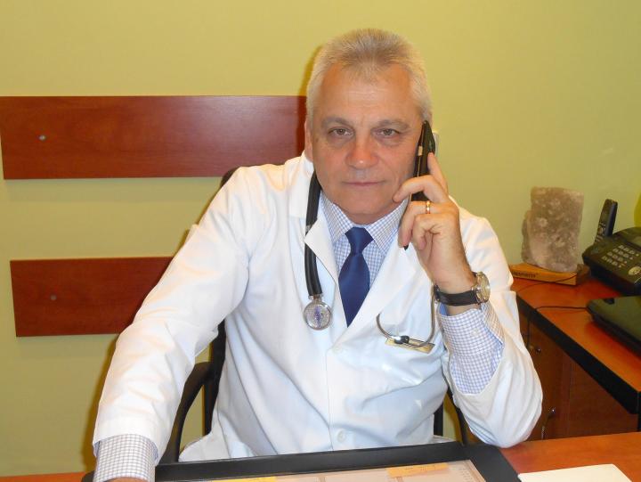 Dr. Mihajlo Poljak, a megyei klinikai infekciós kórház főorvosa